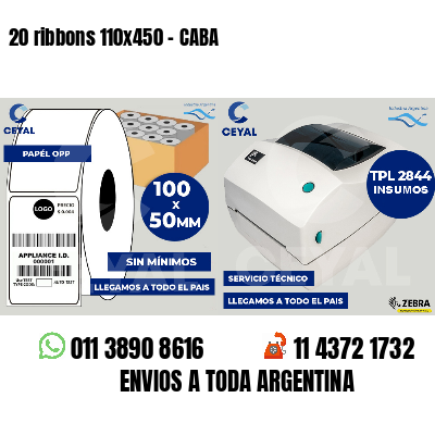20 ribbons 110x450 - CABA