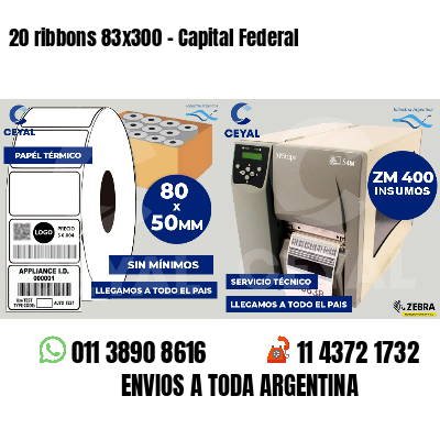 20 ribbons 83x300 - Capital Federal
