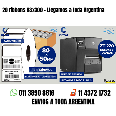 20 ribbons 83x300 - Llegamos a toda Argentina