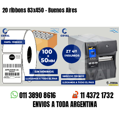 20 ribbons 83x450 - Buenos Aires