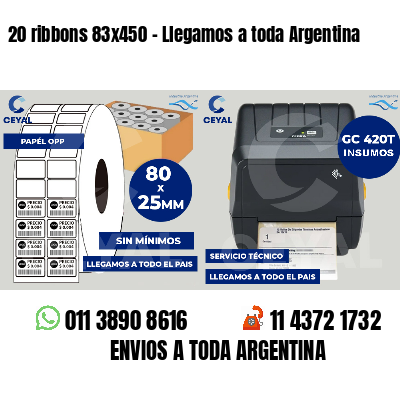 20 ribbons 83x450 - Llegamos a toda Argentina