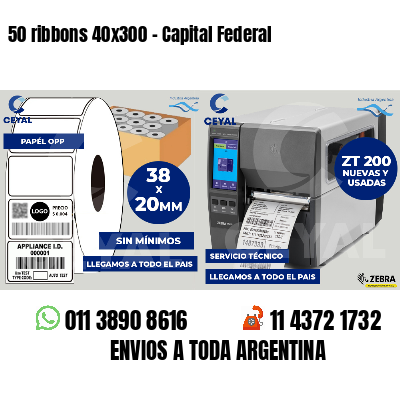 50 ribbons 40x300 - Capital Federal