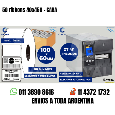 50 ribbons 40x450 - CABA