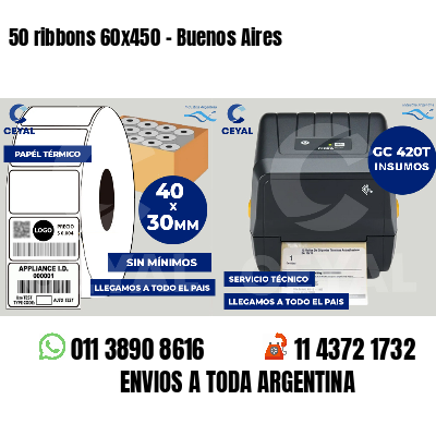 50 ribbons 60x450 - Buenos Aires