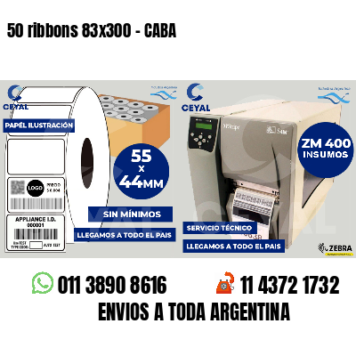 50 ribbons 83x300 - CABA