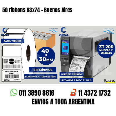 50 ribbons 83x74 - Buenos Aires