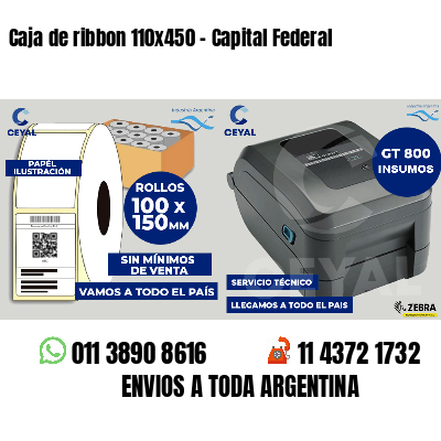 Caja de ribbon 110x450 - Capital Federal