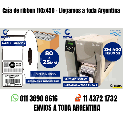 Caja de ribbon 110x450 - Llegamos a toda Argentina