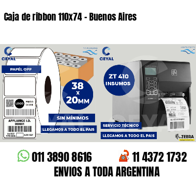 Caja de ribbon 110x74 - Buenos Aires