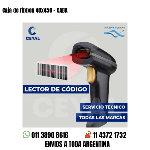 Caja de ribbon 40x450 - CABA