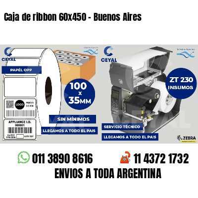 Caja de ribbon 60x450 - Buenos Aires
