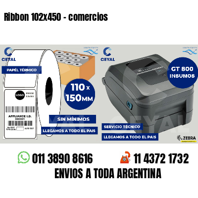 Ribbon 102x450 - comercios