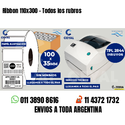 Ribbon 110x300 - Todos los rubros