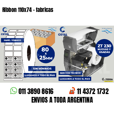 Ribbon 110x74 - fabricas
