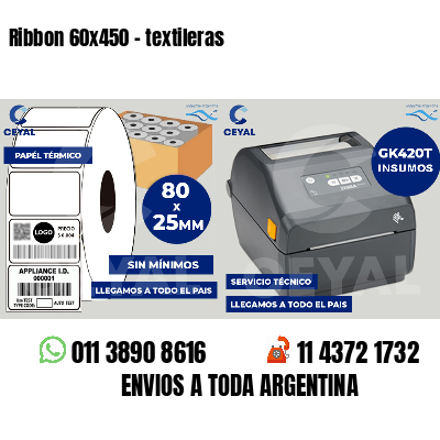 Ribbon 60x450 - textileras