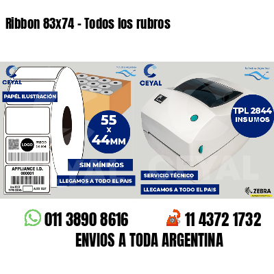 Ribbon 83x74 - Todos los rubros