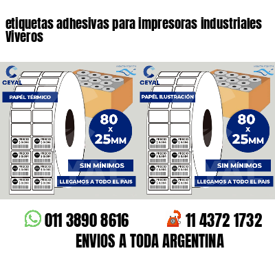 etiquetas adhesivas para impresoras industriales Viveros