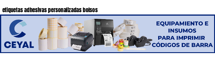 etiquetas adhesivas personalizadas bolsos