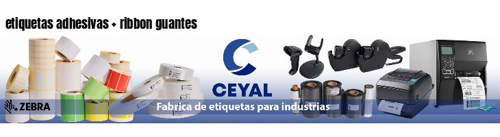 etiquetas adhesivas   ribbon guantes