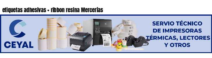 etiquetas adhesivas ribbon resina Mercerías