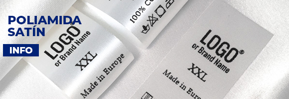 Etiquetas para ropa en flores