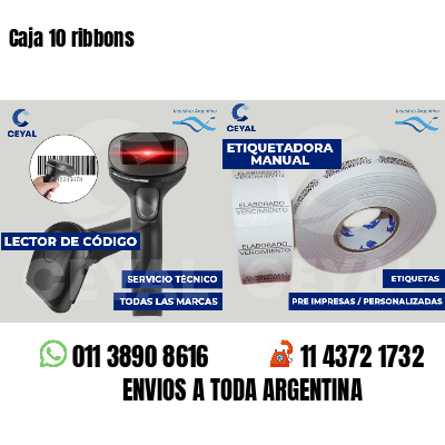 Caja 10 ribbons