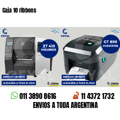 Caja 10 ribbons