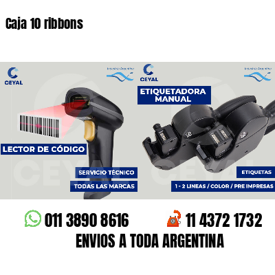 Caja 10 ribbons