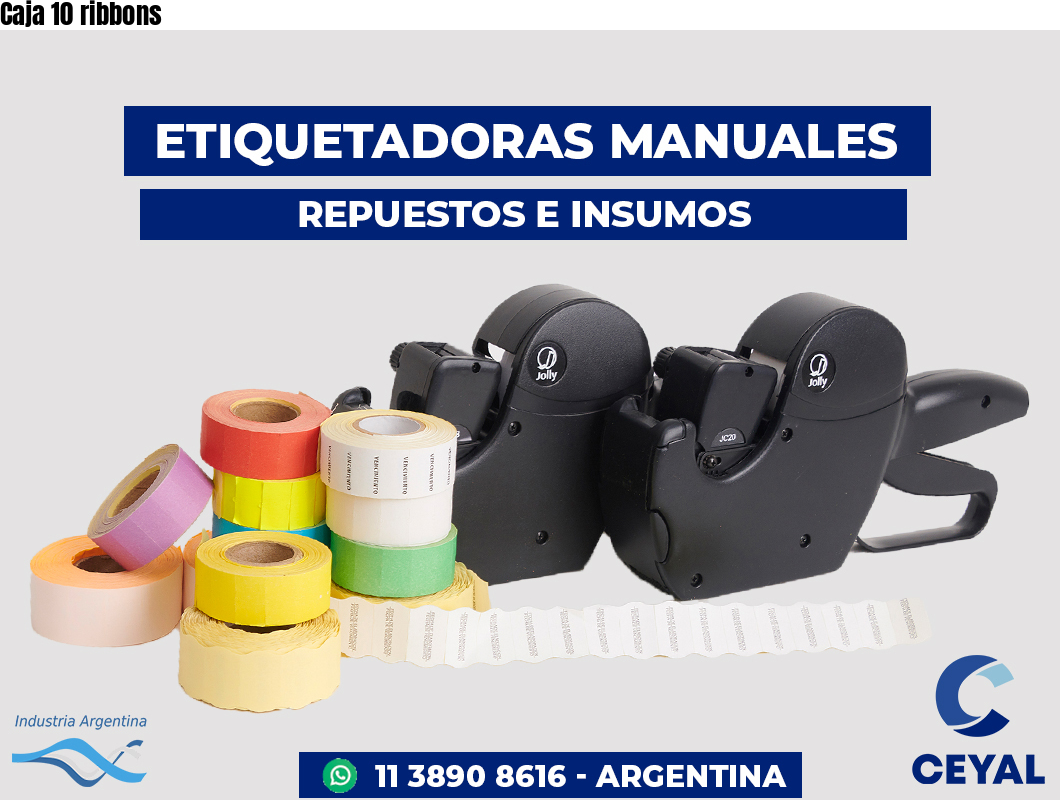 Caja 10 ribbons