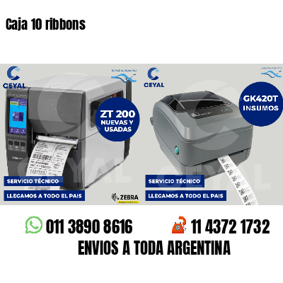 Caja 10 ribbons