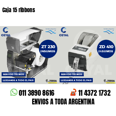 Caja 15 ribbons