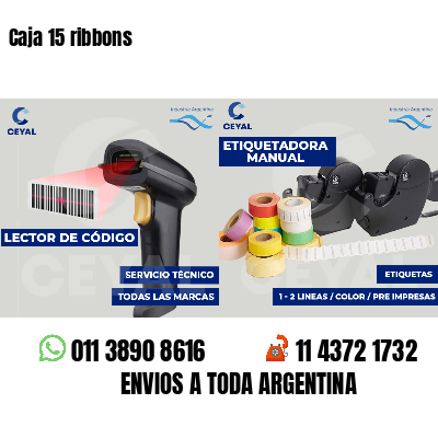 Caja 15 ribbons