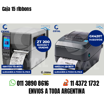 Caja 15 ribbons
