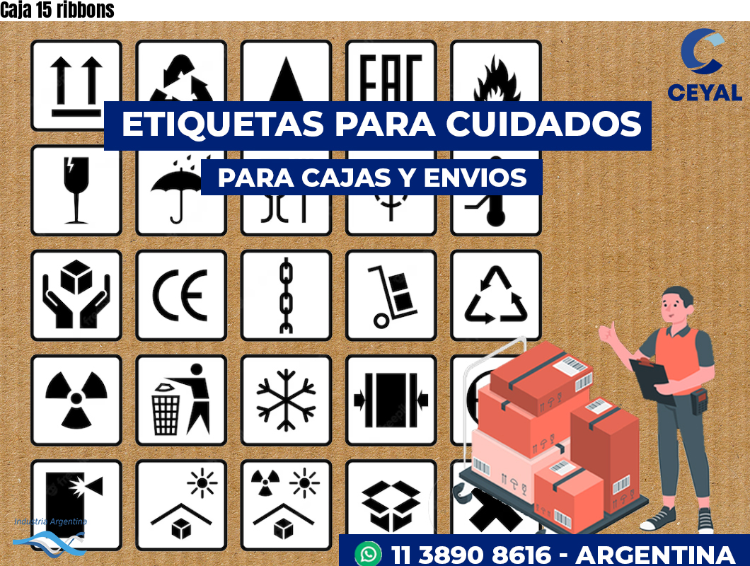 Caja 15 ribbons