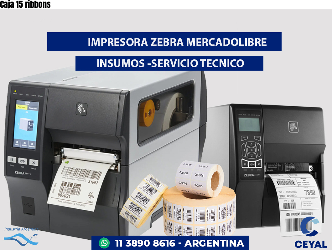 Caja 15 ribbons
