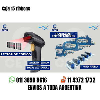 Caja 15 ribbons