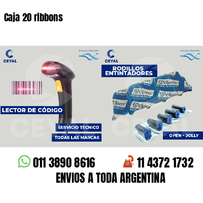 Caja 20 ribbons
