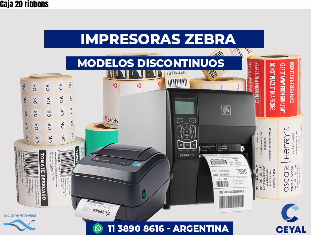 Caja 20 ribbons