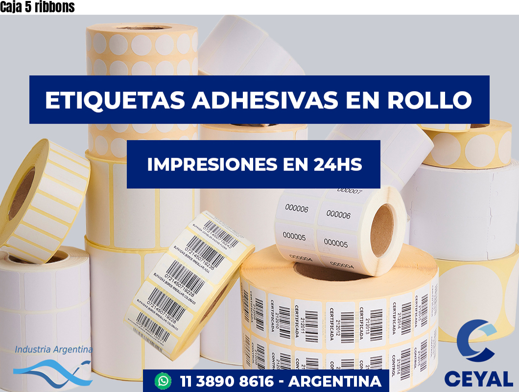Caja 5 ribbons