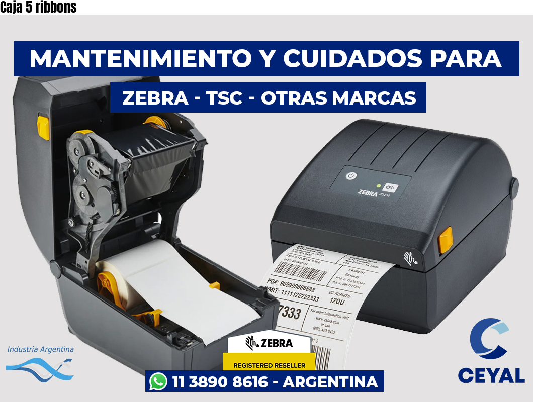 Caja 5 ribbons
