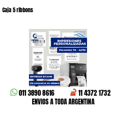Caja 5 ribbons
