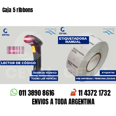 Caja 5 ribbons