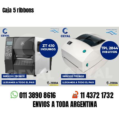Caja 5 ribbons