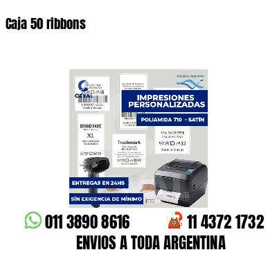 Caja 50 ribbons