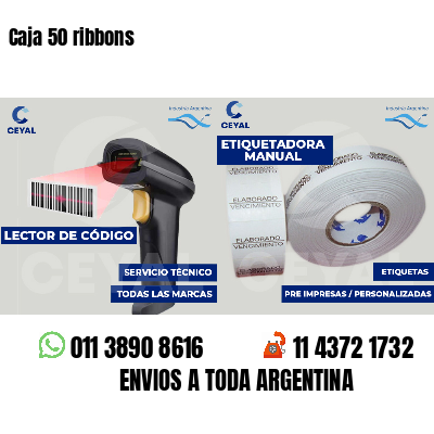 Caja 50 ribbons