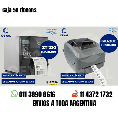 Caja 50 ribbons