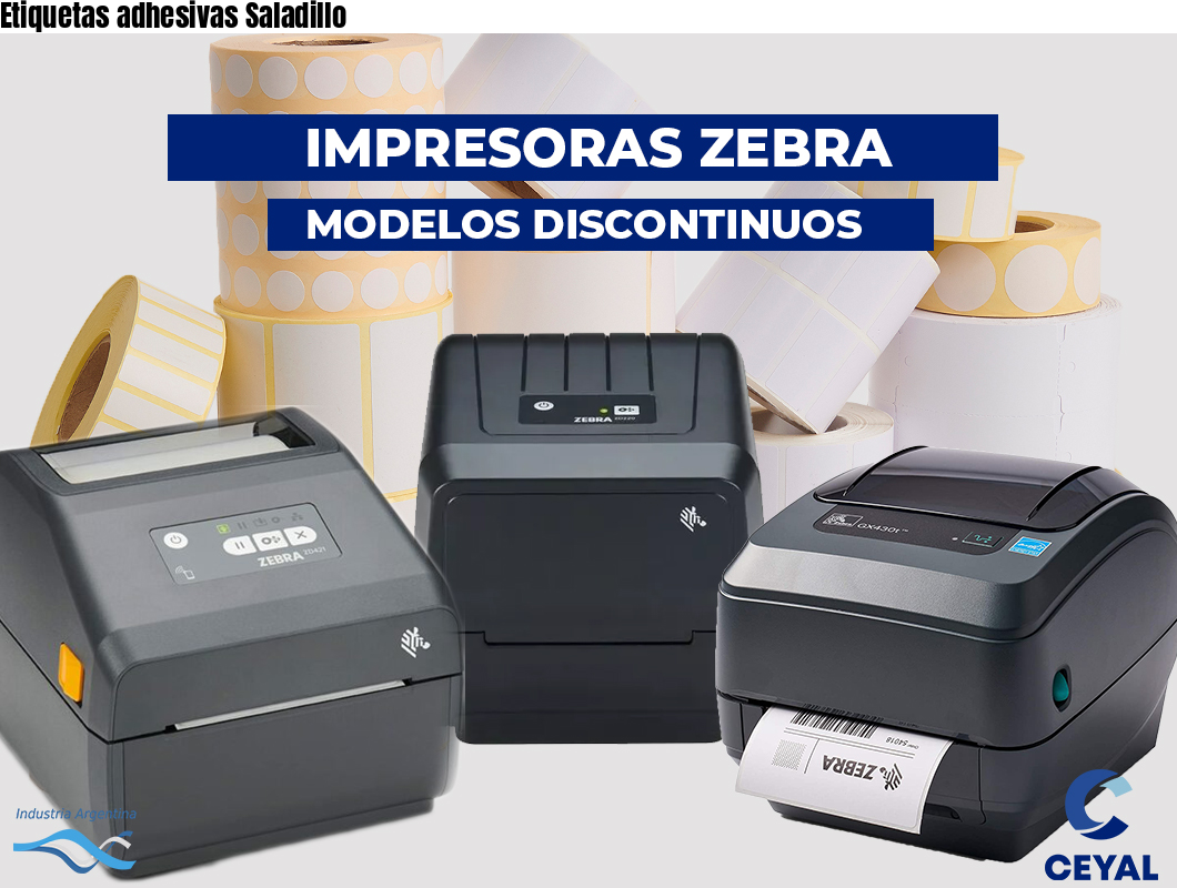 Etiquetas adhesivas Saladillo