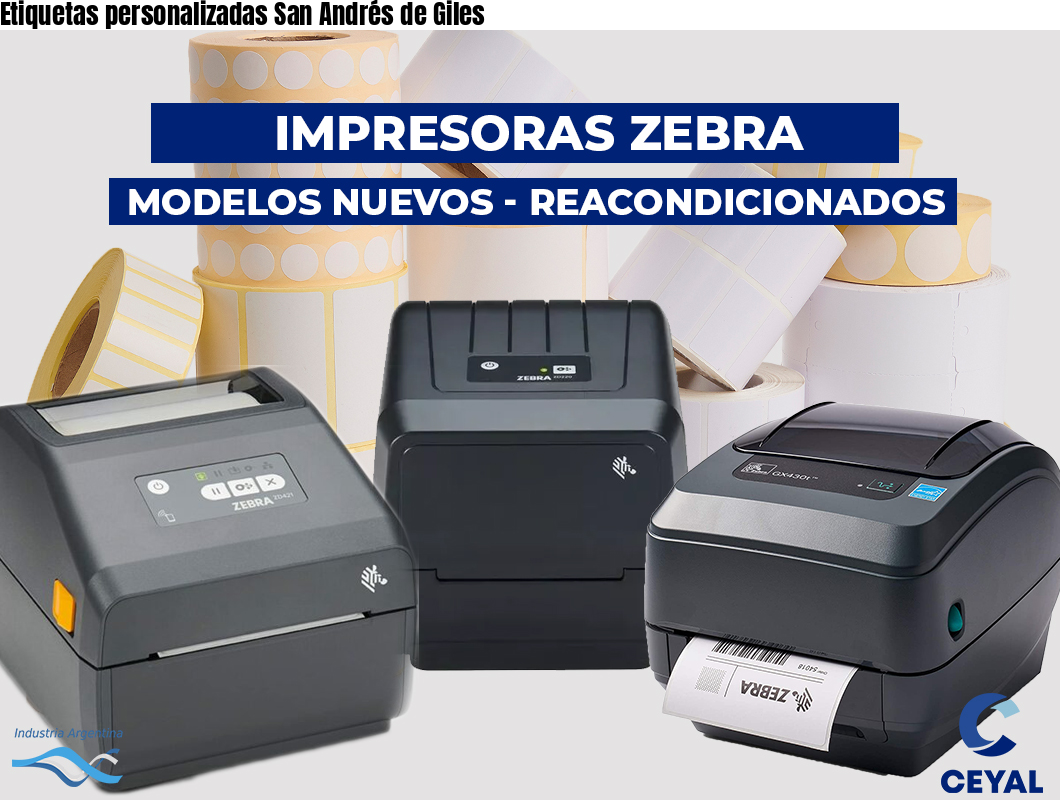 Etiquetas personalizadas San Andrés de Giles