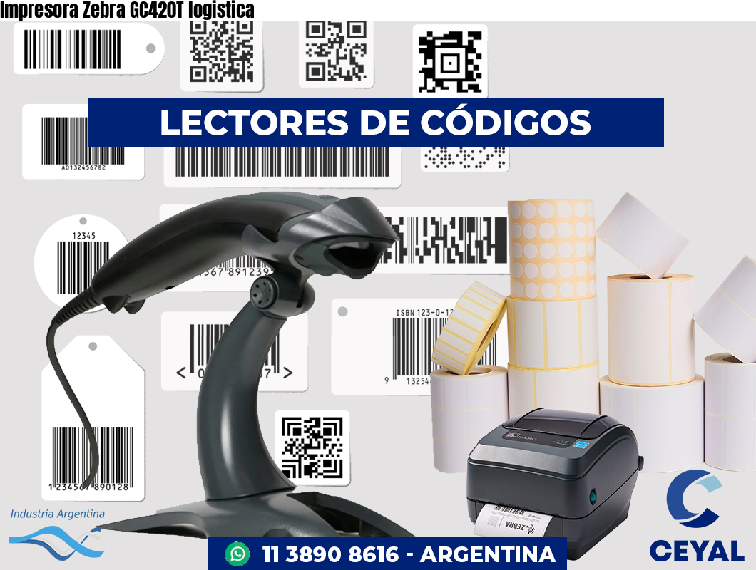 Impresora Zebra GC420T logistica