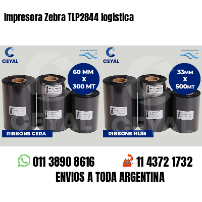 Impresora Zebra TLP2844 logistica